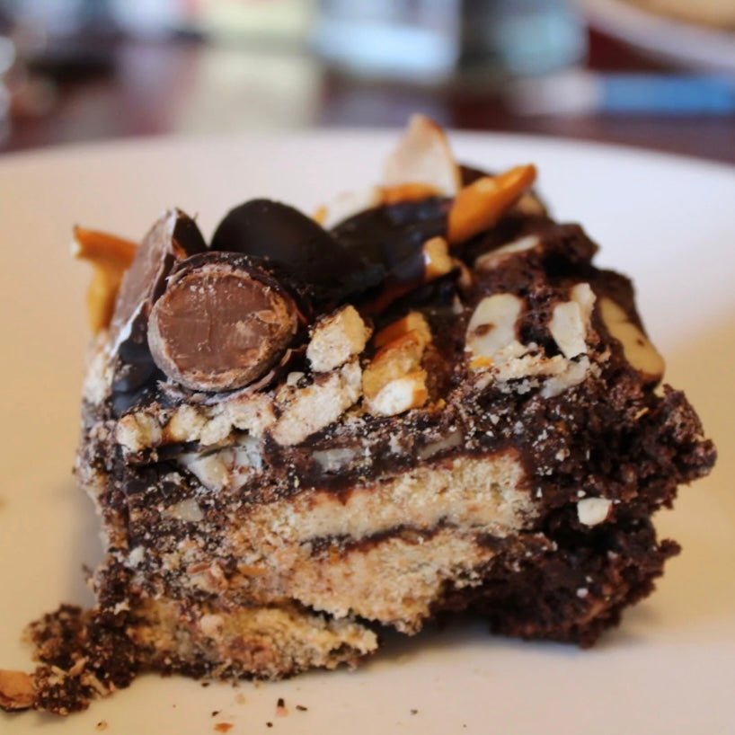 The Best Vegan Easter Rocky-Road Brownie  - New Kings Coffee